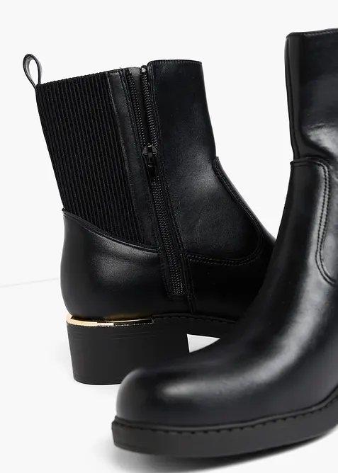 Boots &agrave; empi&egrave;cement &eacute;lastiqu&eacute;, bonprix