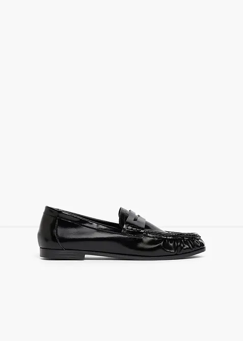 Loafer mit Raffung, bonprix