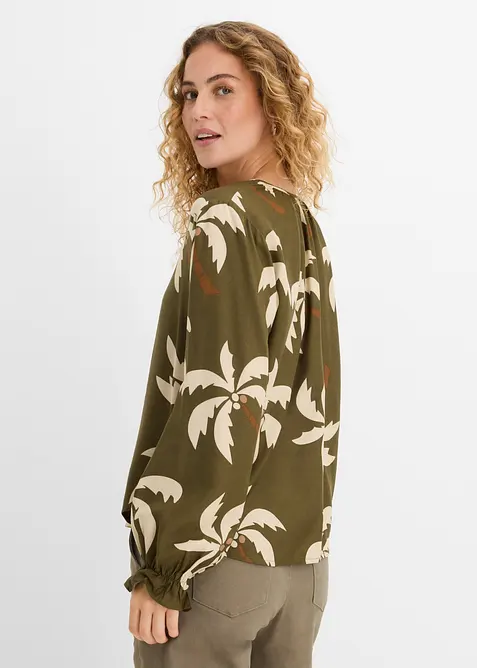 Tunikabluse aus softer Viskose, bonprix