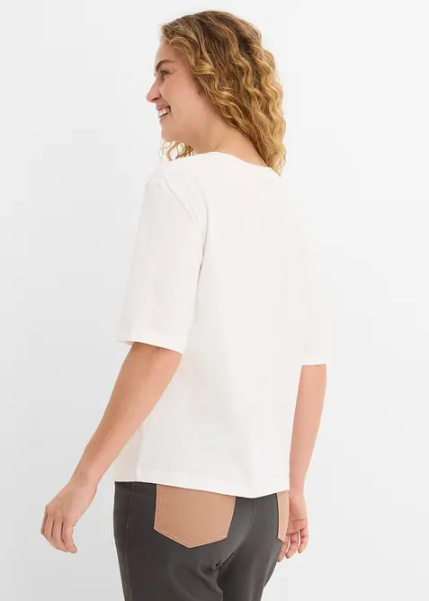 T-Shirt aus reiner Bio-Baumwolle, bonprix