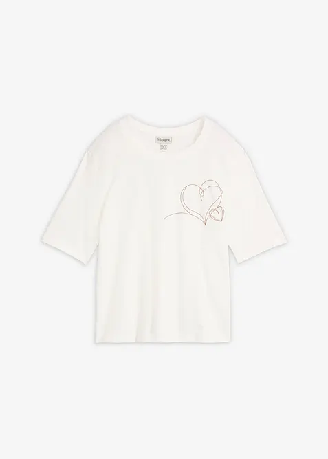 T-Shirt aus reiner Bio-Baumwolle, bonprix