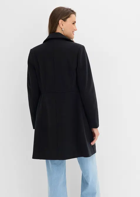 Kurzmantel in Wool-Optik, bonprix