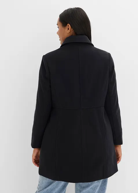 Kurzmantel in Wool-Optik, bonprix