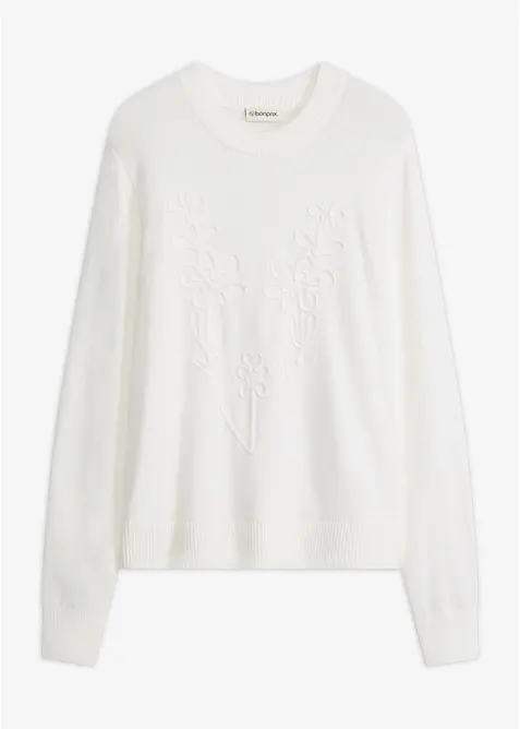 Feinstrickpullover aus Viskose-Mix, bonprix