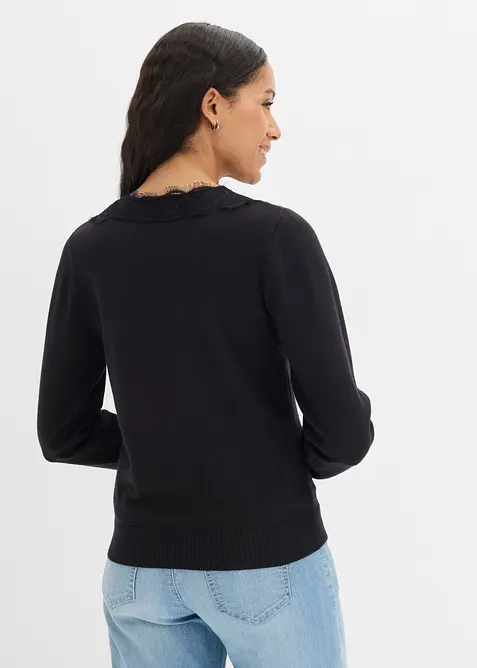 Strickjacke aus softem Viskose-Mix, bonprix