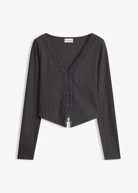 Rippshirt, bonprix
