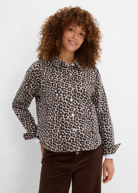 Surchemise en coton extensible, bonprix