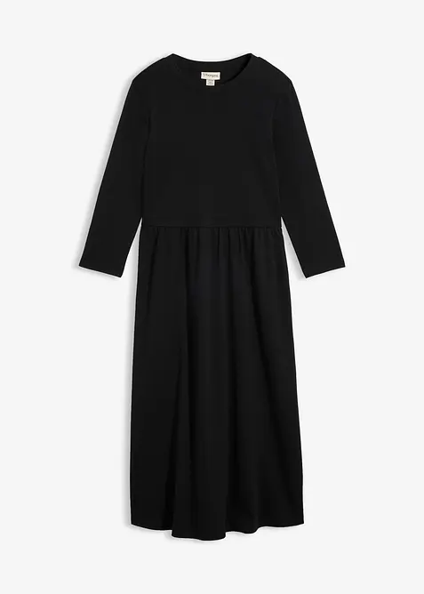 Shirtkleid aus reiner Bio-Baumwolle, bonprix