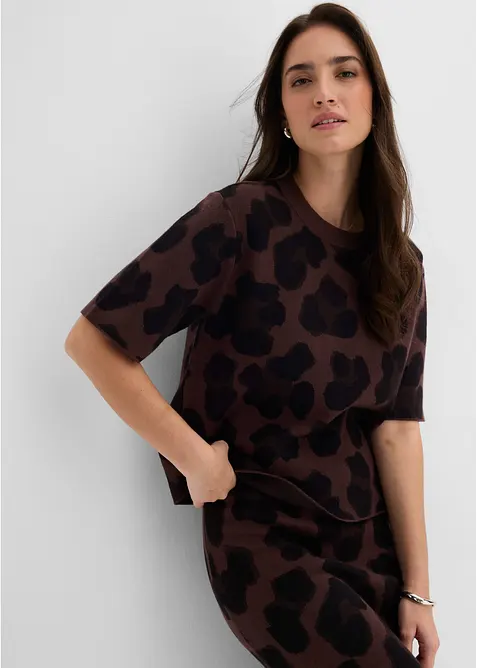 Pullover mit Jacquardmuster, bonprix