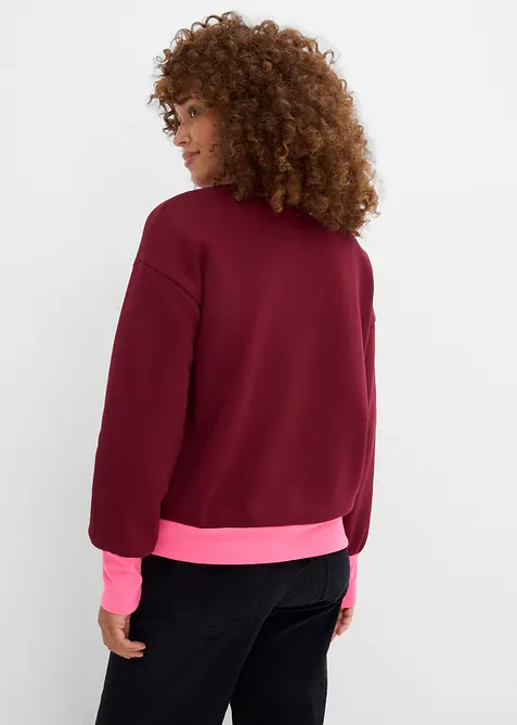 Sweatshirt aus Baumwoll-Mix, bonprix