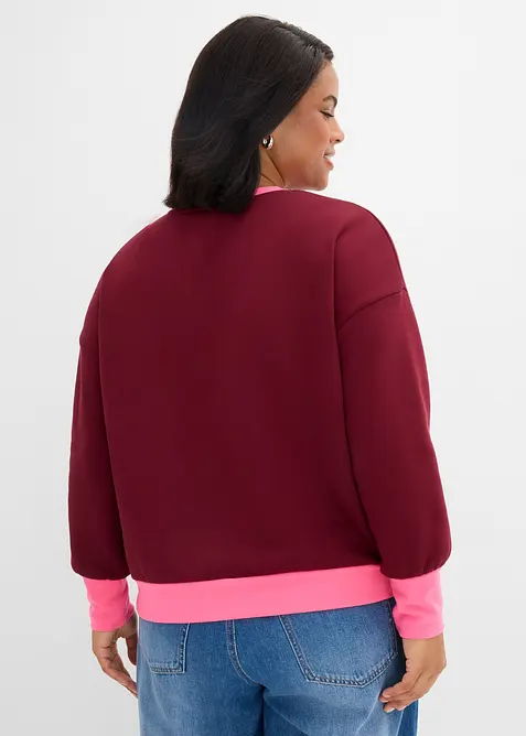 Sweat en coton m&eacute;lang&eacute;, bonprix