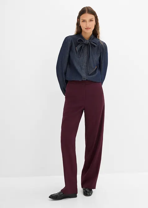 Jeansbluse aus Bio-Baumwolle, bonprix