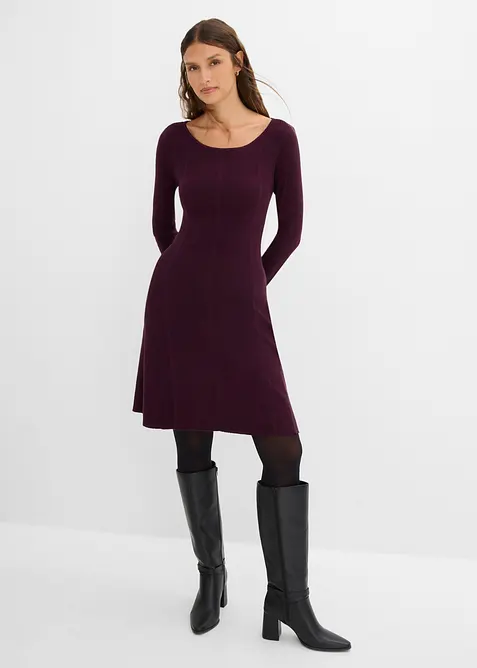 Strickkleid aus Viskose-Mix, bonprix