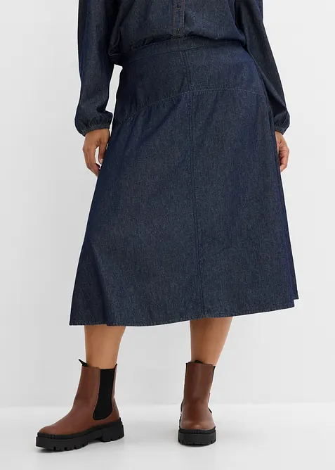 Jeansrock, Bio-Baumwolle, bonprix