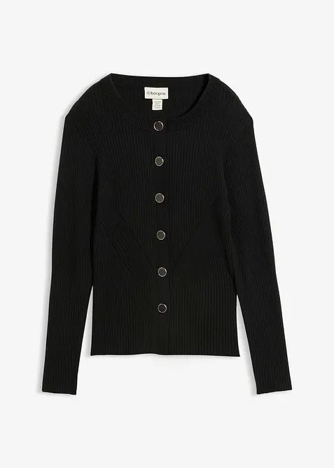 Feinstrickjacke aus Viskose-Mix, bonprix