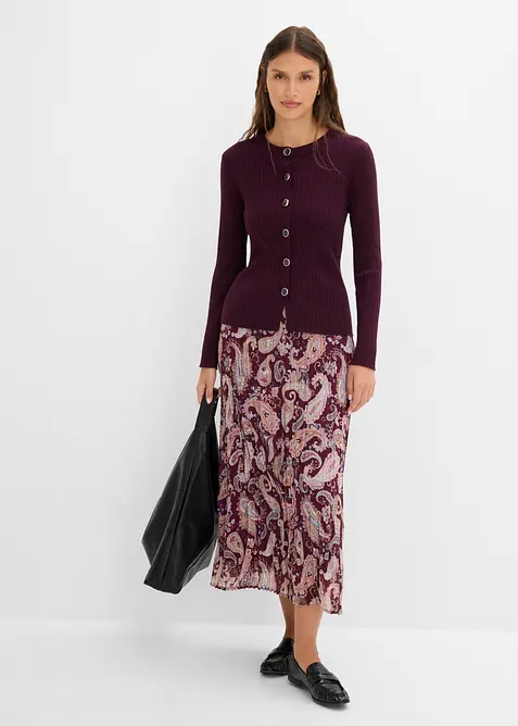 Feinstrickjacke aus Viskose-Mix, bonprix