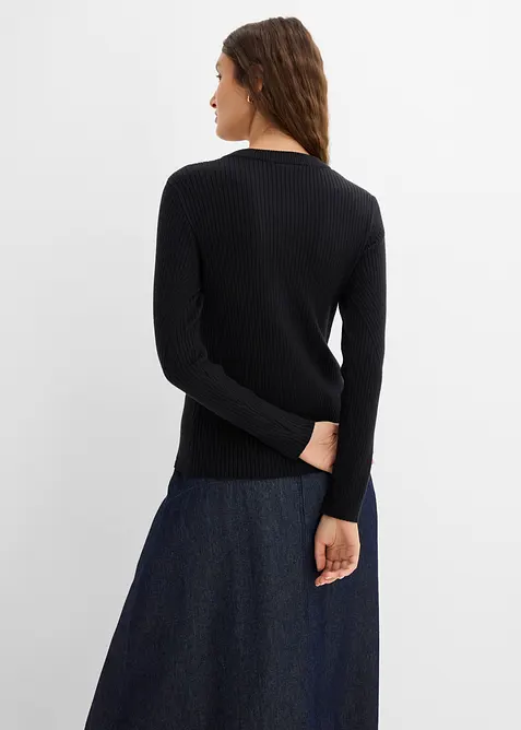 Feinstrickjacke aus Viskose-Mix, bonprix
