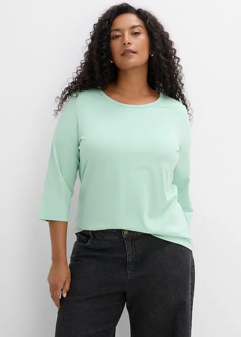 Shirt 3/4-Arm (4er Pack), bonprix