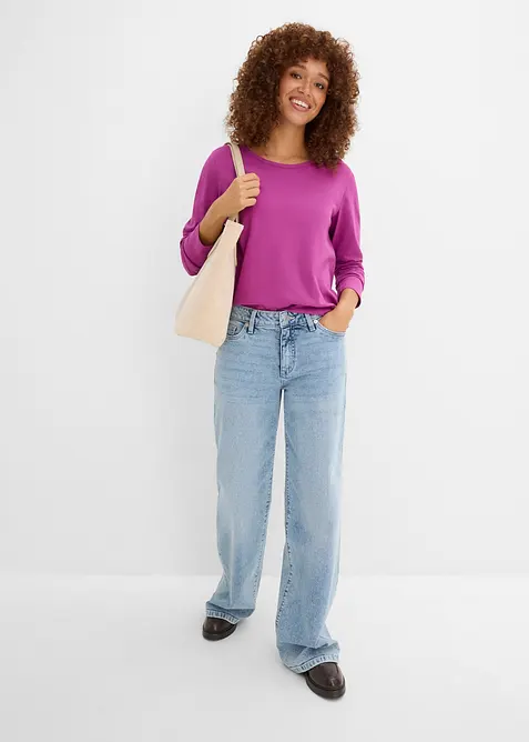 Langarmshirt (5er Pack), bonprix