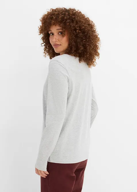Langarmshirt (3er Pack), bonprix