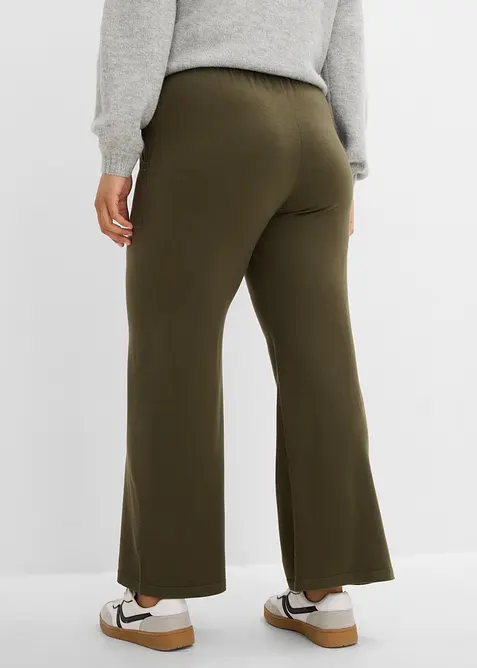 Pantalon en maille, bonprix