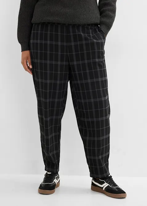 Pantalon barrel doux, bonprix