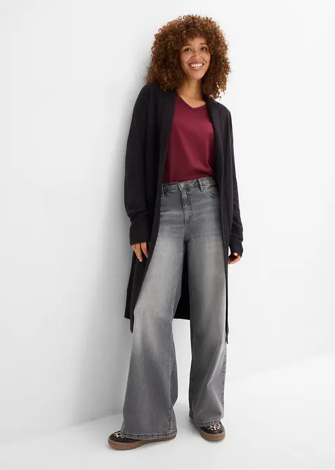 Longstrickjacke, bonprix