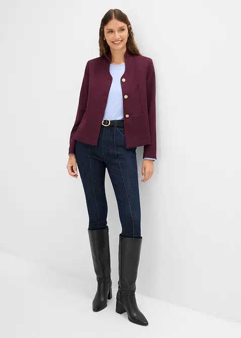 Blazer &agrave; col tulipe, bonprix