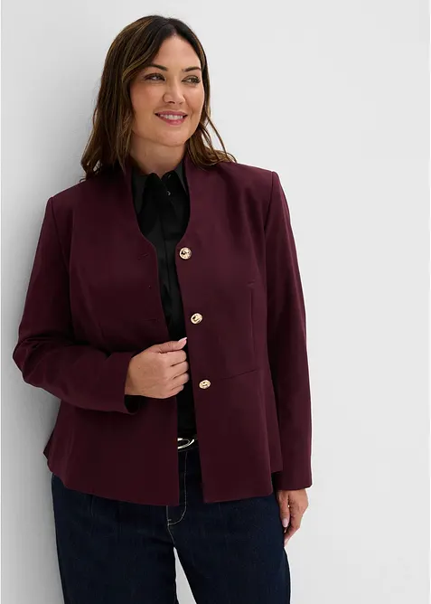 Blazer &agrave; col tulipe, bonprix