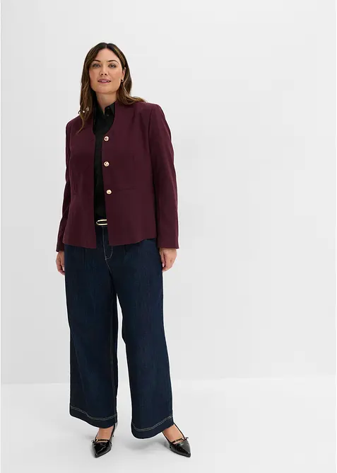 Blazer &agrave; col tulipe, bonprix