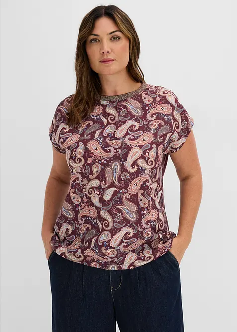 Blouse en jersey, bonprix