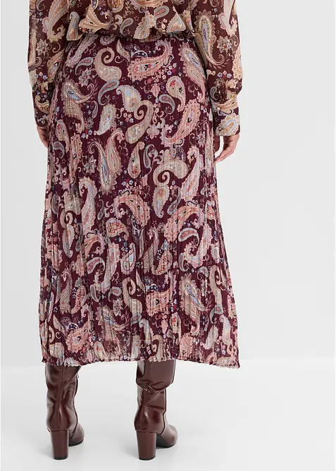 Chiffonrock mit Paisleyprint, bonprix