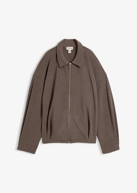 Shirtjacke in Wolloptik, bonprix