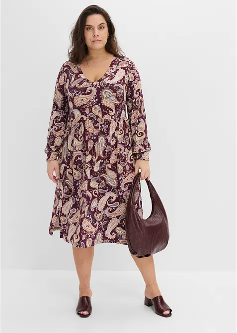 Jerseykleid aus softem Viskose-Mix, bonprix