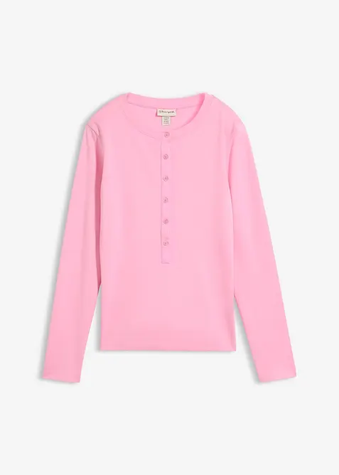 T-shirt manches longues en coton &eacute;pais, bonprix