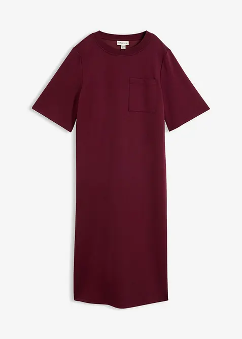 Jerseykleid mit Brusttasche aus Viskose-Mix, bonprix
