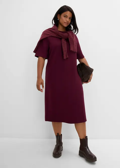 Robe en jersey avec poche poitrine, bonprix