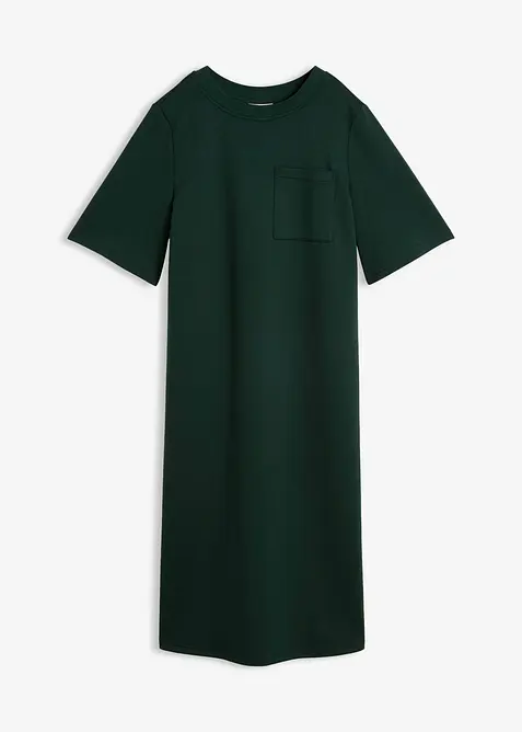Jerseykleid mit Brusttasche aus Viskose-Mix, bonprix