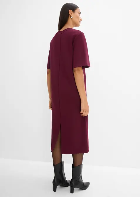 Jerseykleid mit Brusttasche aus Viskose-Mix, bonprix