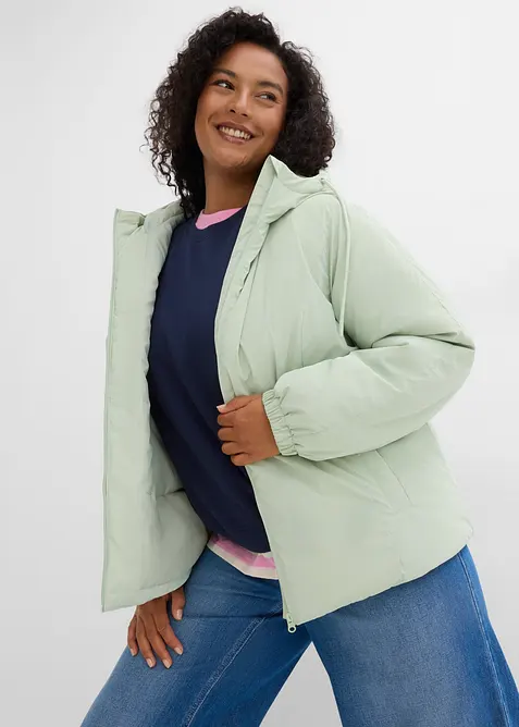 Gummierte, winddichte Outdoorjacke, bonprix