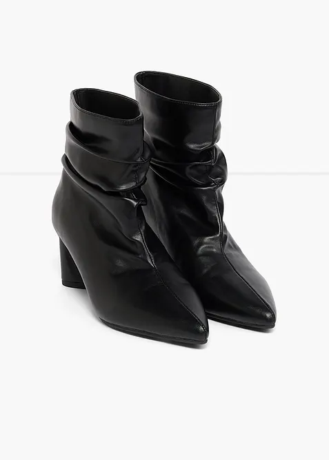 Bottines &agrave; fronces, bonprix