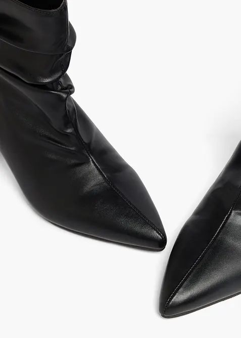 Bottines &agrave; fronces, bonprix