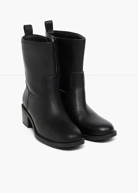 Boots &agrave; talon carr&eacute;, bonprix