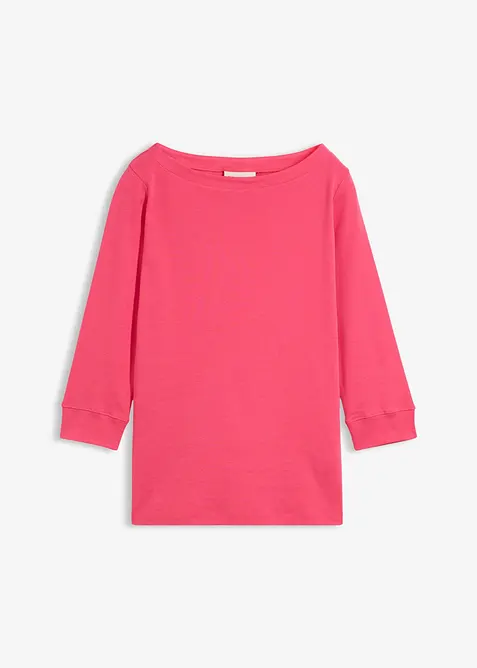 Langarmshirt aus reiner Bio-Baumwolle, bonprix