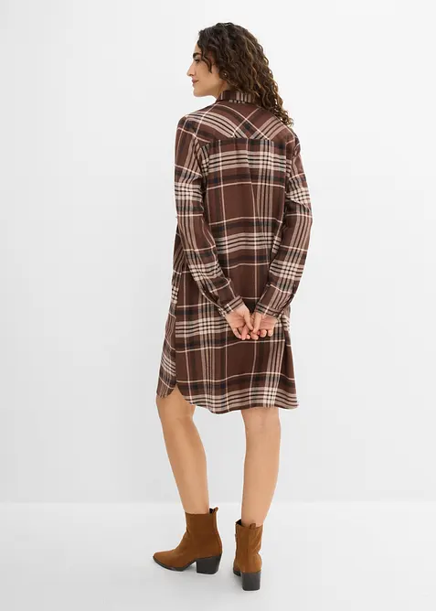 Robe chemise 100% coton, bonprix