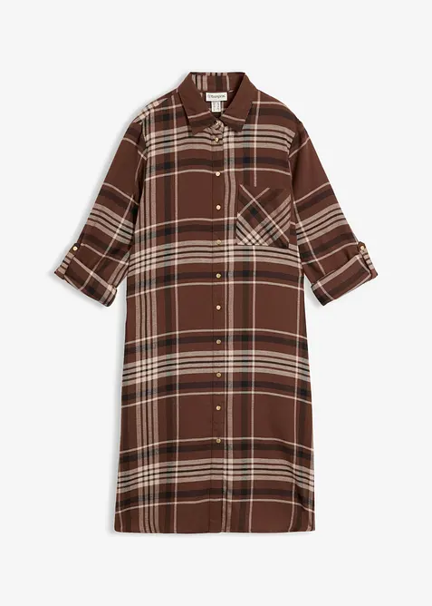 Robe chemise 100% coton, bonprix