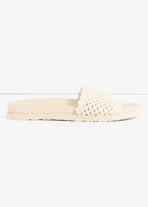 Mules &agrave; bride aspect crochet, bonprix