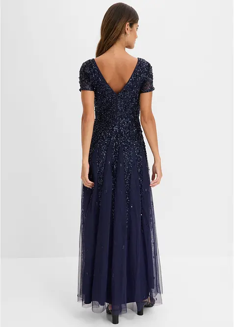Kleid mit Pailletten, bonprix