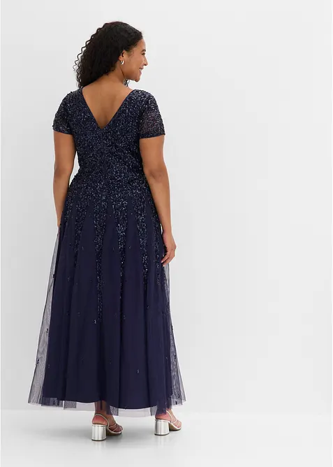 Kleid mit Pailletten, bonprix