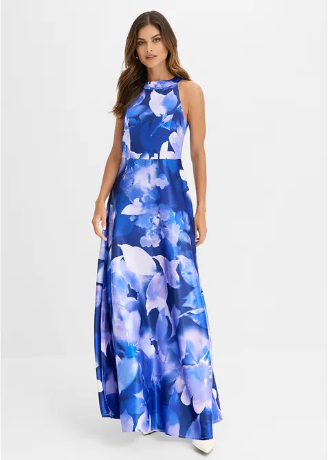 Maxikleid aus gl&auml;nzendem Satin, bonprix